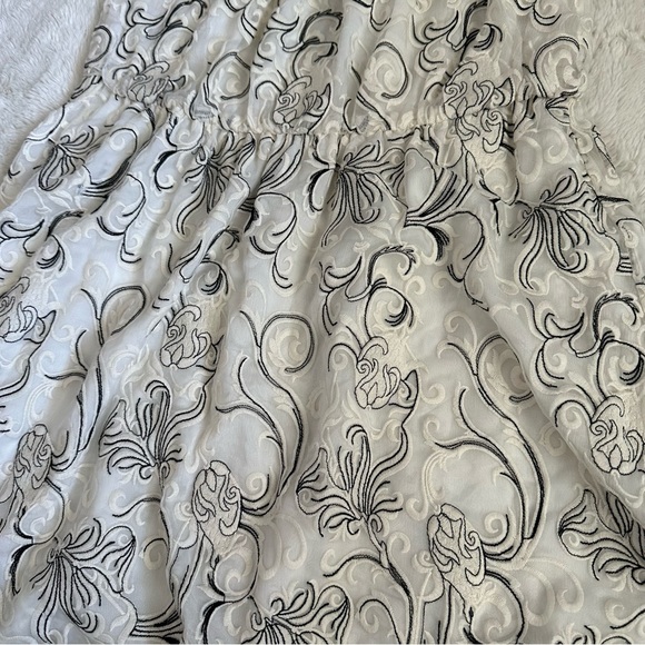 Alice + Olivia Janelle Embroidered Silk Dress | NWT - Picture 3 of 8